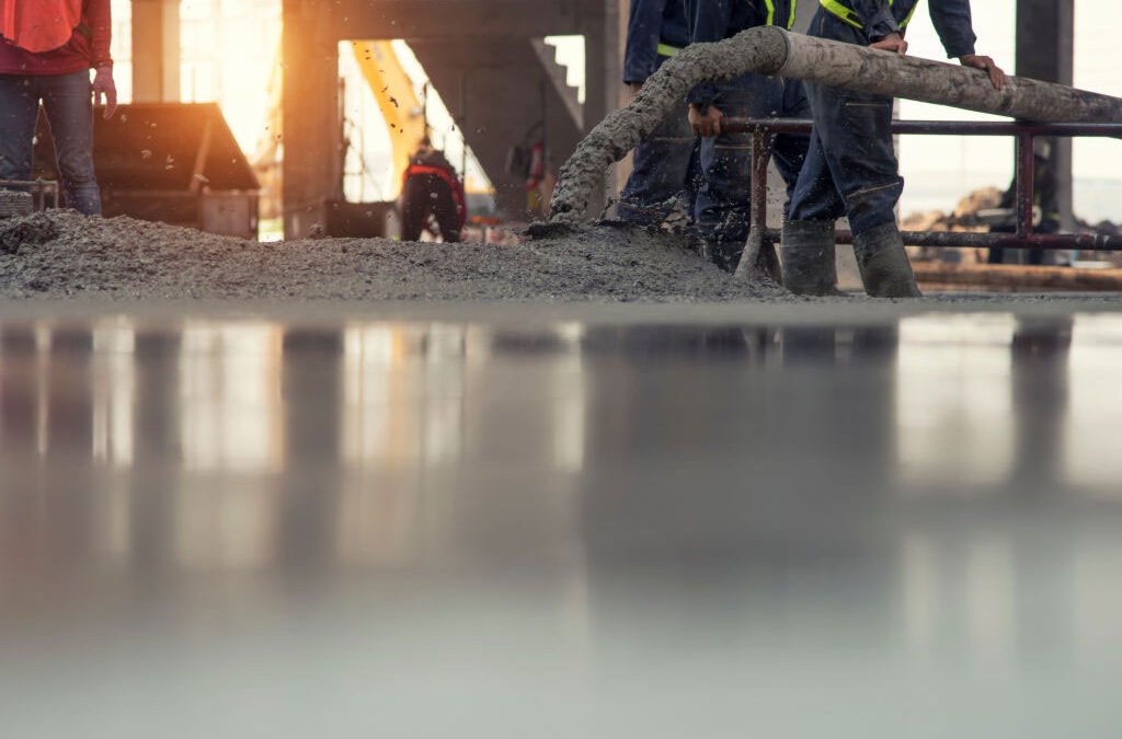 concrete pouring construction