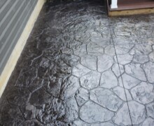 stamped concrete overlay michigan