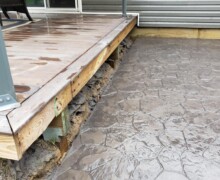 vibrant stamped concrete colors and patterns